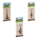 minecraft metal keychains 