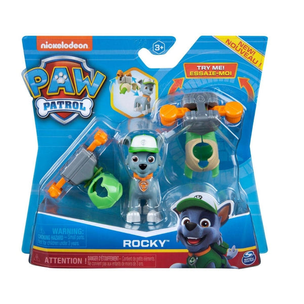 paw patrol rocky interactive figure 