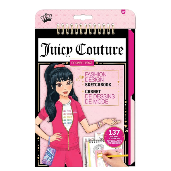 juicy couture fashion design sketchbook 