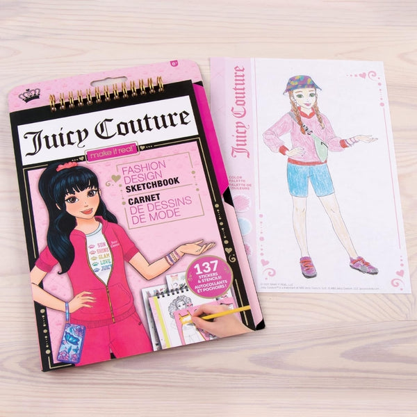 juicy couture fashion design sketchbook 