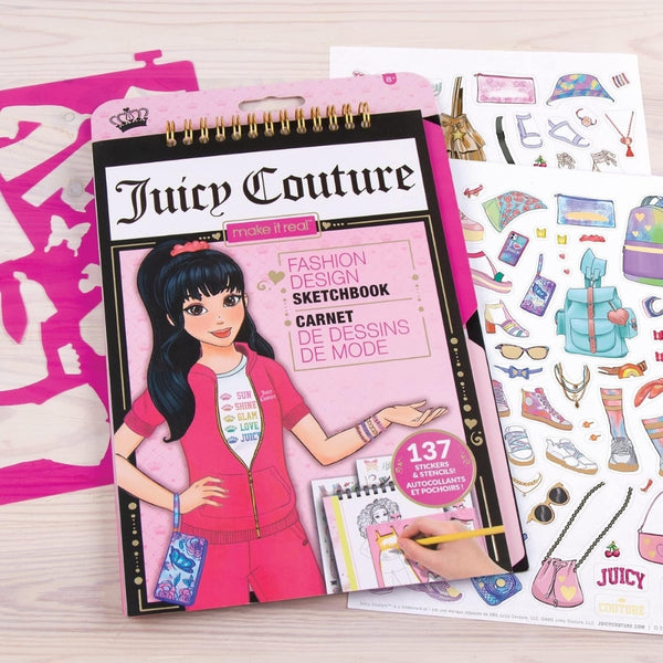 juicy couture fashion design sketchbook 