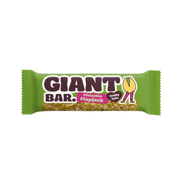 Giant Bar Pistachio Flapjack | 90g, Crunchy Pistachio Pieces