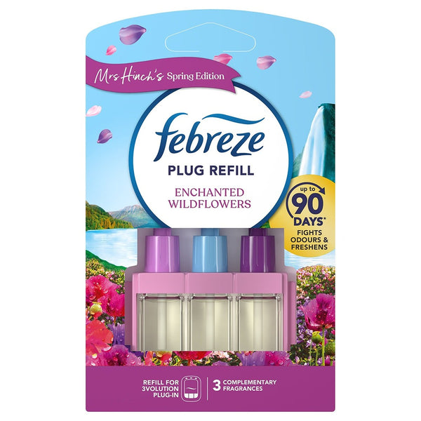 Febreze 3Vol Plug-In Refill Hinch Wildflowers Fragrance | 20ml
