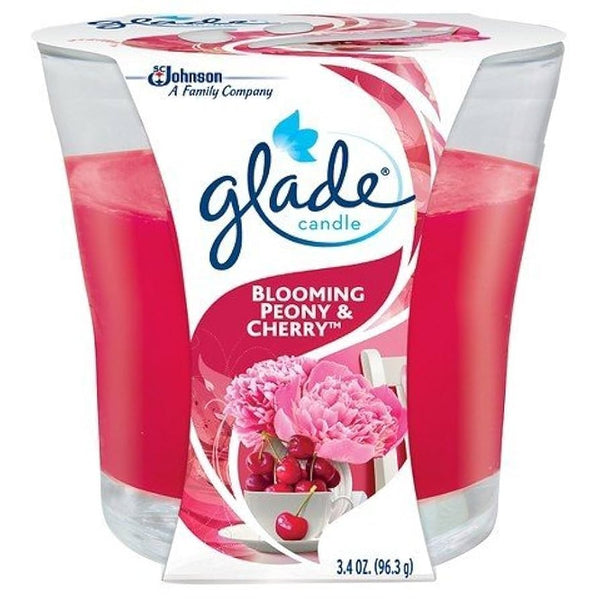Glade Peony & Cherry Scented Candle | 120g
