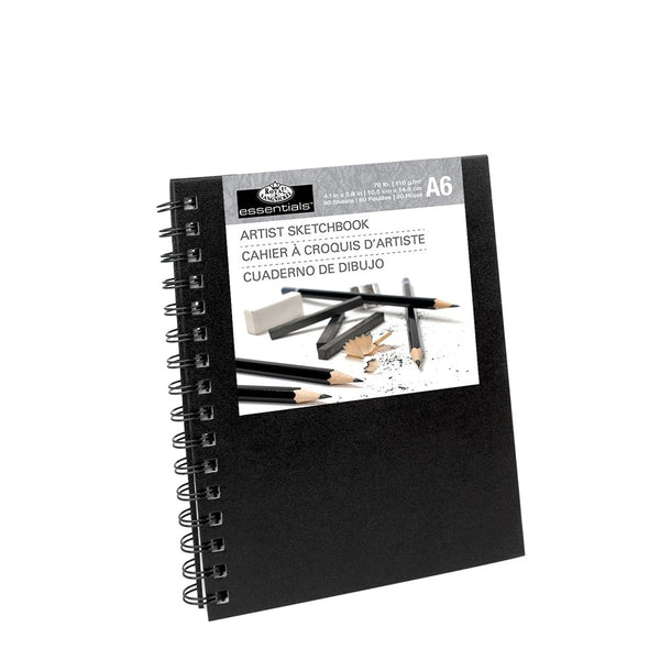 Royal & Langnickel 4 x 6 Spiral Sketchbook | 80 Sheets, 110 g/m², Lays Flat