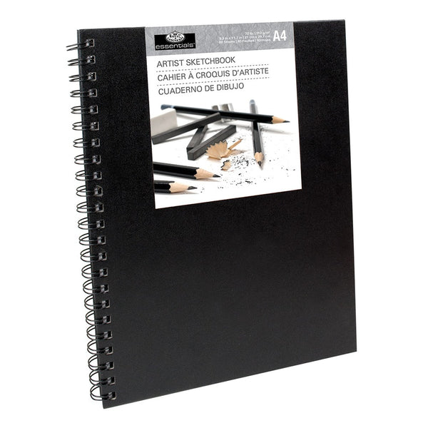 Royal & Langnickel 8.5 x 11 Spiral Sketchbook | 80 Sheets, 110 g/m², Lay-Flat