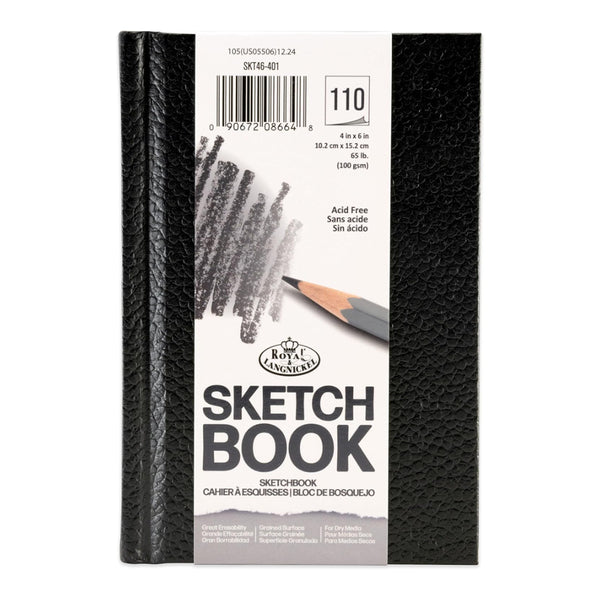 Royal & Langnickel 4 x 6 Hardback Sketchbook | Hardback Cover