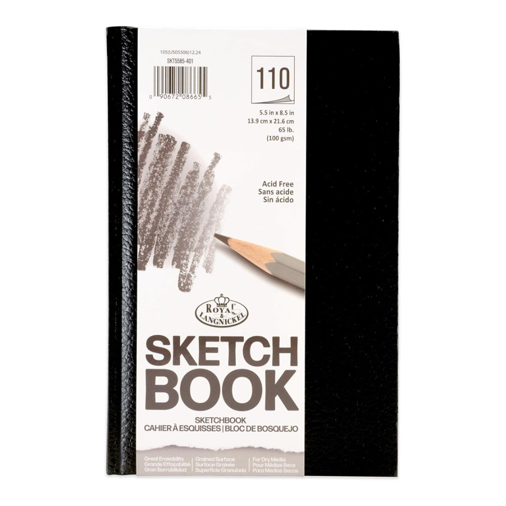 Royal & Langnickel Sketchbook | Hardback Cover, 5.5 x 8.5 Inches