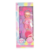 lullaby baby large baby doll  stroller playset 