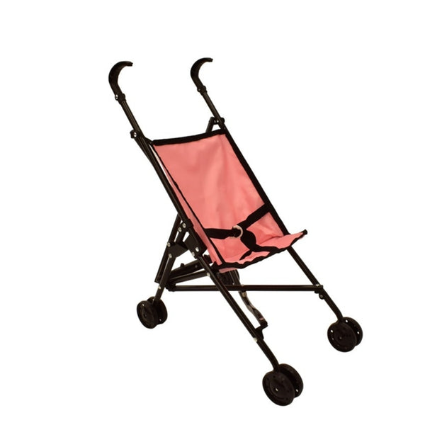 lullaby baby pink foldable doll stroller 