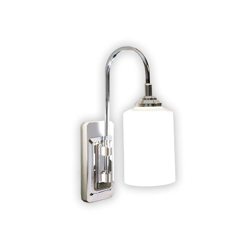 JML Smart Sconce Wall-Mounted Lighting Fixture | Chrome Finish