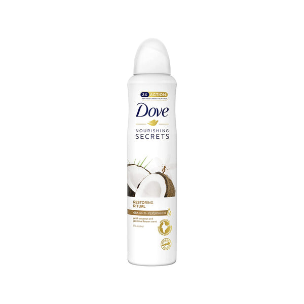 Dove Coconut Anti-Perspirant Deodorant Spray | 250ml, 48-Hour Protection