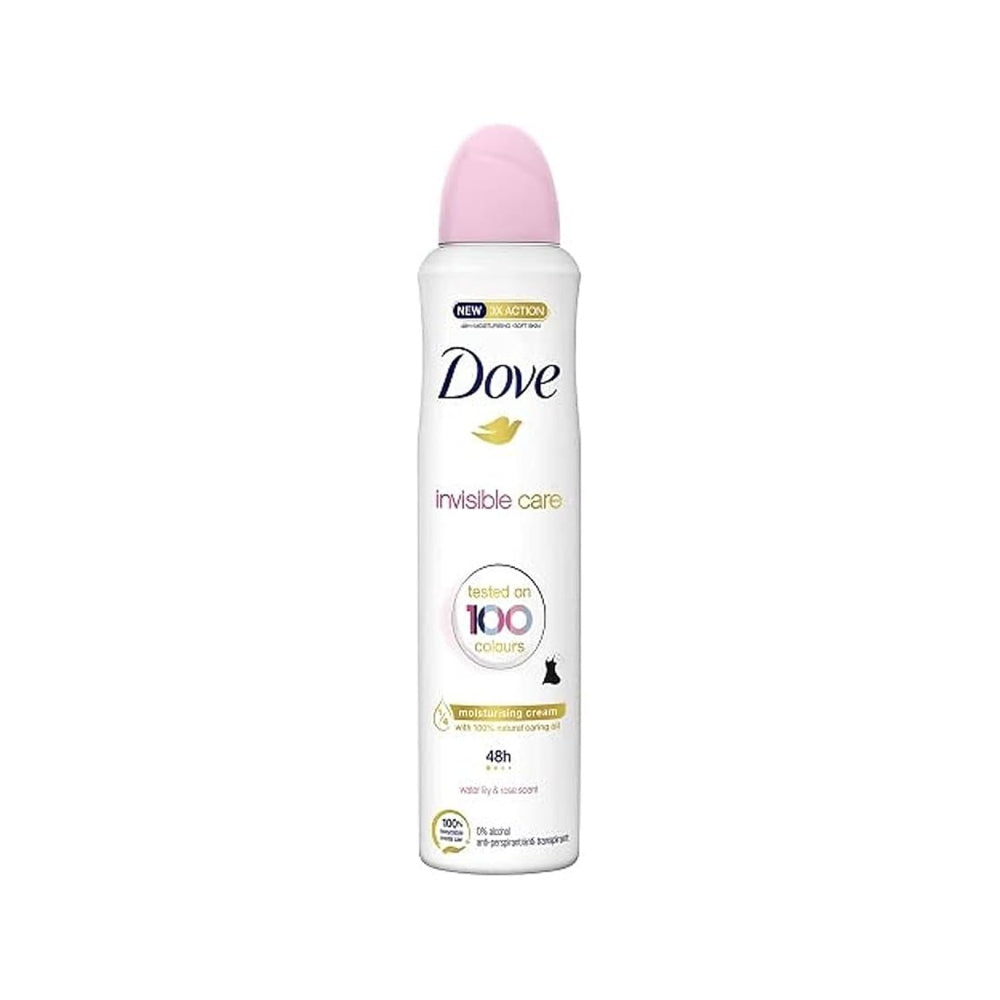 Dove Invisible Care Antiperspirant Deodorant Spray | 250ml, Alcohol-Free