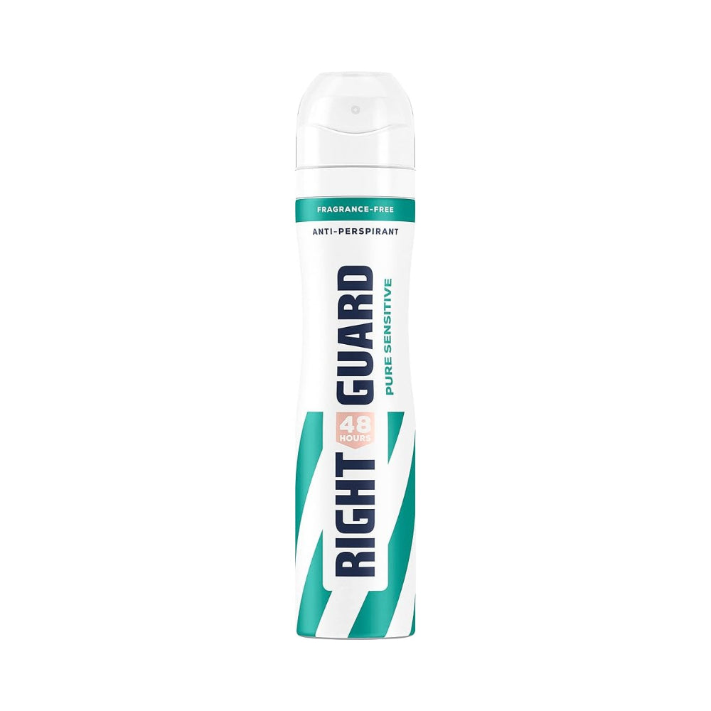 Right Guard Pure Sensitive Antiperspirant for Women | 250ml, 48-Hour Protection