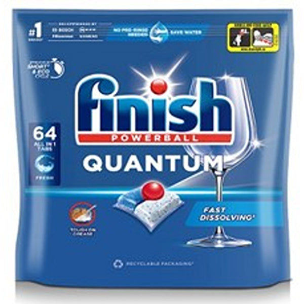 Finish Quantum All In One Reg Tabs 64 Pack