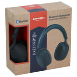 Grundig ANC Bluetooth Over-Ear Headphones | Black, Cushioned Earcups