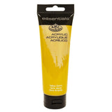 Royal & Langnickel 120ml Yellow Ochre Acrylic Paint | Squeeze Tube, Flip-Top Cap