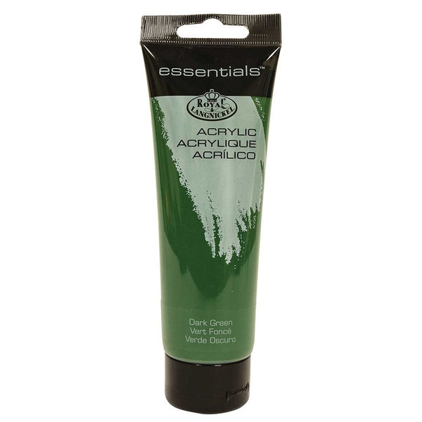 Royal & Langnickel 120ml Acrylic Paint Hooker Green | Quick-Drying, Opaque