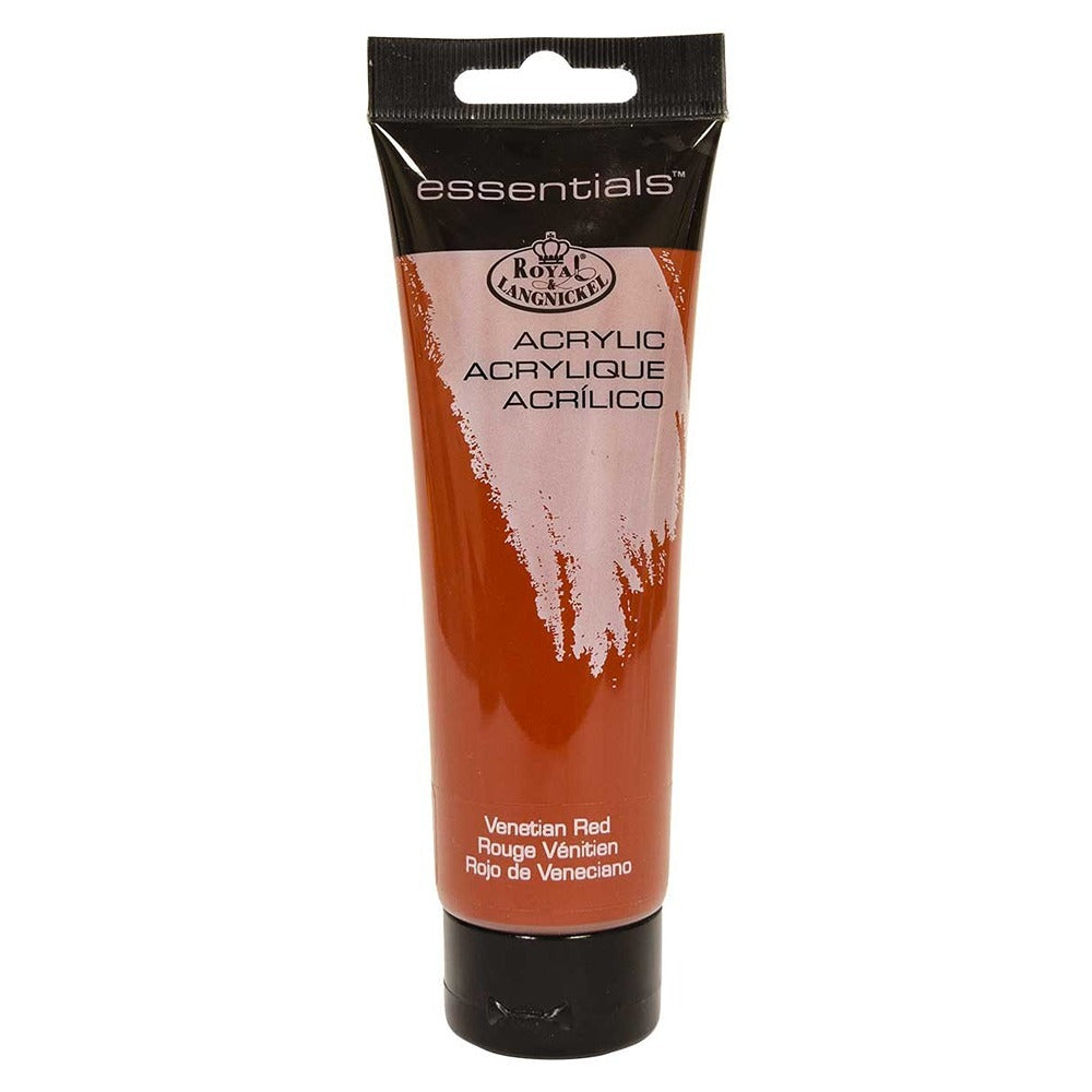 Royal & Langnickel 120ml Venetian Red Acrylic Paint | Opaque, Fast-Drying
