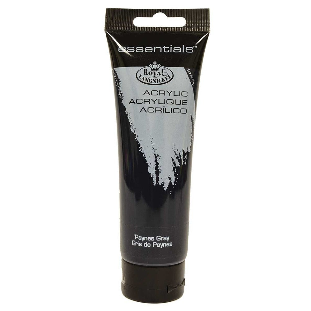 Royal & Langnickel Paynes Gray Acrylic Paint 120ml | High Pigment, Quick-Drying