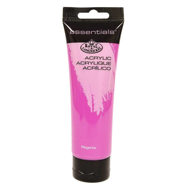 Royal & Langnickel 120ml Magenta Acrylic Paint | Fast-Drying, Smooth Coverage