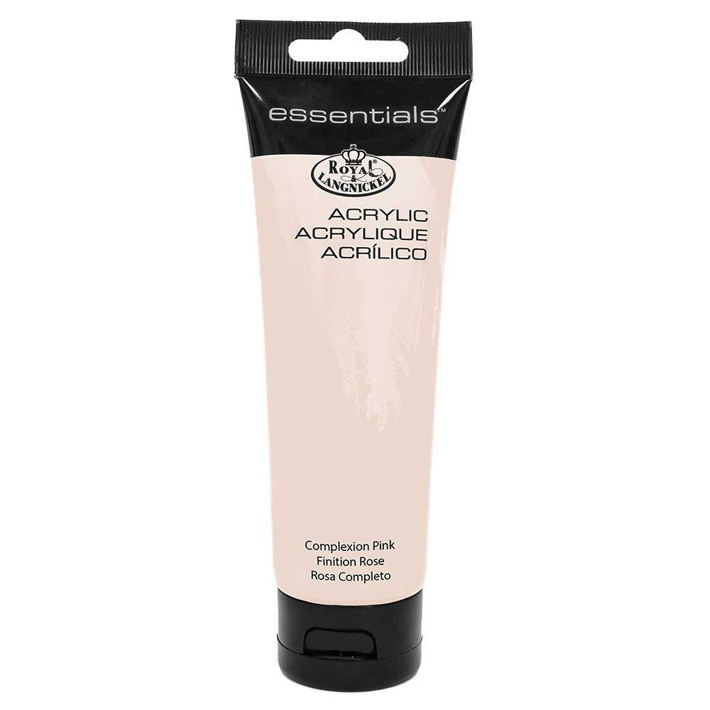 Royal & Langnickel Light Pink Acrylic Paint 120ml | Opaque, Quick-Dry, Flip-Top