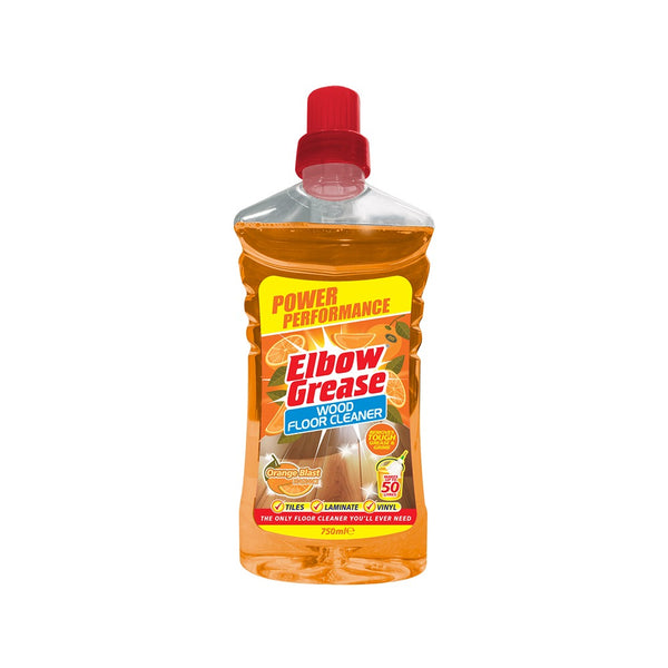 Elbow Grease Wood Floor Cleaner | Orange Fragrance, Concentrate, 1L