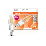 Osram LED Candle Bulb | E14, Dimmable, Warm White, 40W Equivalent