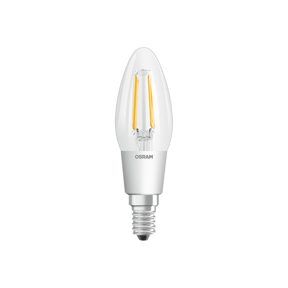 Osram LED Candle Bulb | E14, Dimmable, Warm White, 40W Equivalent