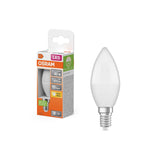 Osram LED Candle Bulb | E14, 40W Equivalent, Frosted Warm White