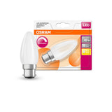 Osram LED Superstar Classic Candle Bulb | B22d, Dimmable, Warm White