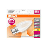 Osram LED Superstar Classic Candle Bulb | B22d, Dimmable, Warm White