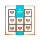 Becky's Napolitains Milk Chocolate Hearts Gift Box | 55g, Individually Wrapped
