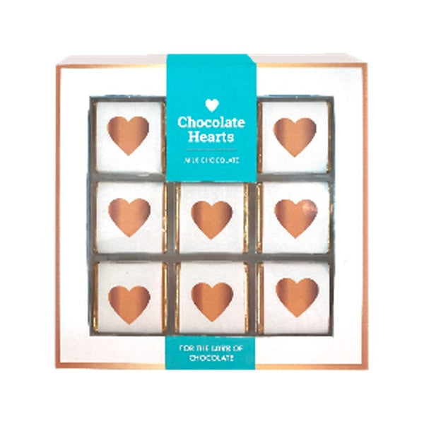 Becky's Napolitains Milk Chocolate Hearts Gift Box | 55g, Individually Wrapped