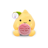 Amazing Mum Mum You're the Zest Lemon Plush | 28cm, Embroidered Heart