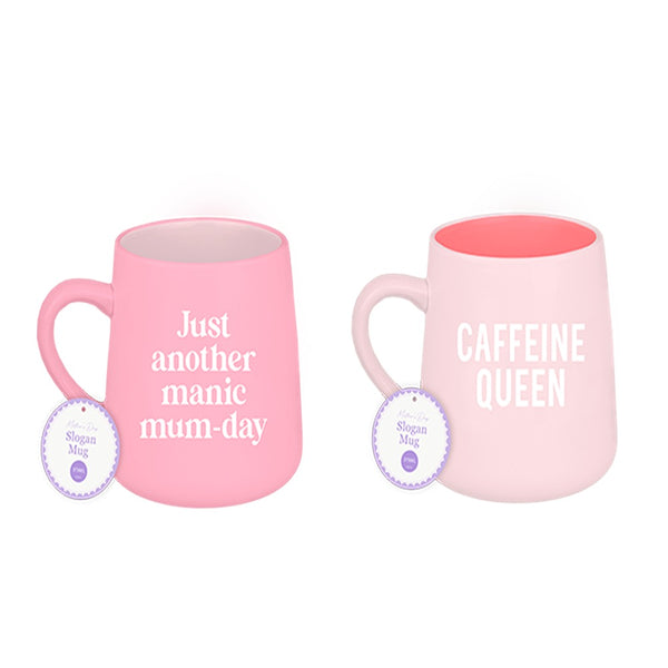 Amazing Mum Mother's Day Slogan Mug | 375ml, Assorted Pastel Colours