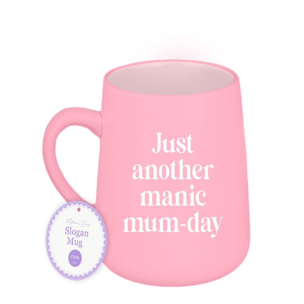 Amazing Mum Mother's Day Slogan Mug | 375ml, Assorted Pastel Colours