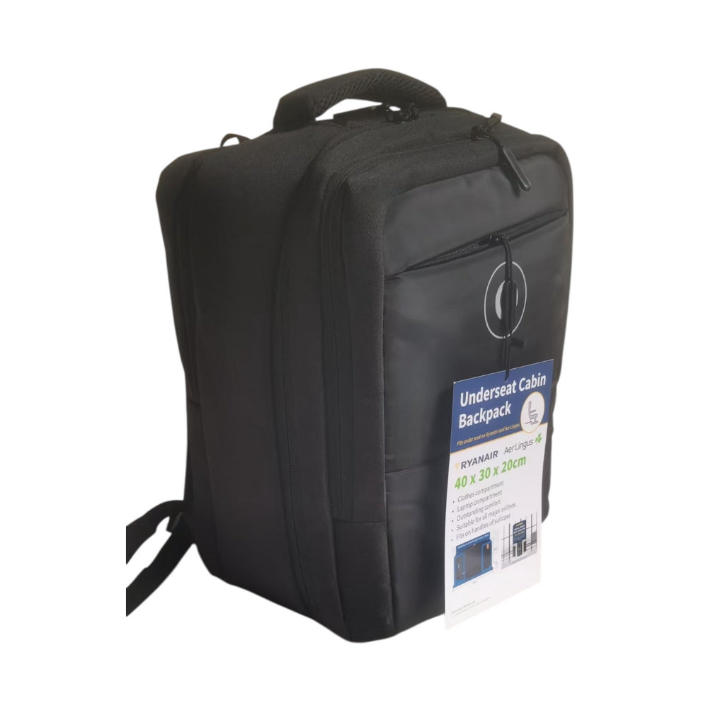 Underseat Cabin Backpack Charcoal | 40 x 30 x 20cm