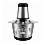 Latham & Hall Electric Multi Food Blender - Stainless Steel Bowl, Black