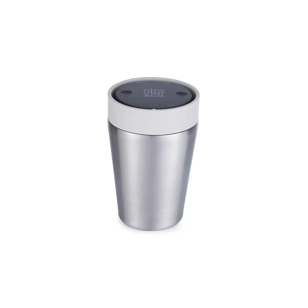 Stainless Steel Cup - Pebble White - 8oz