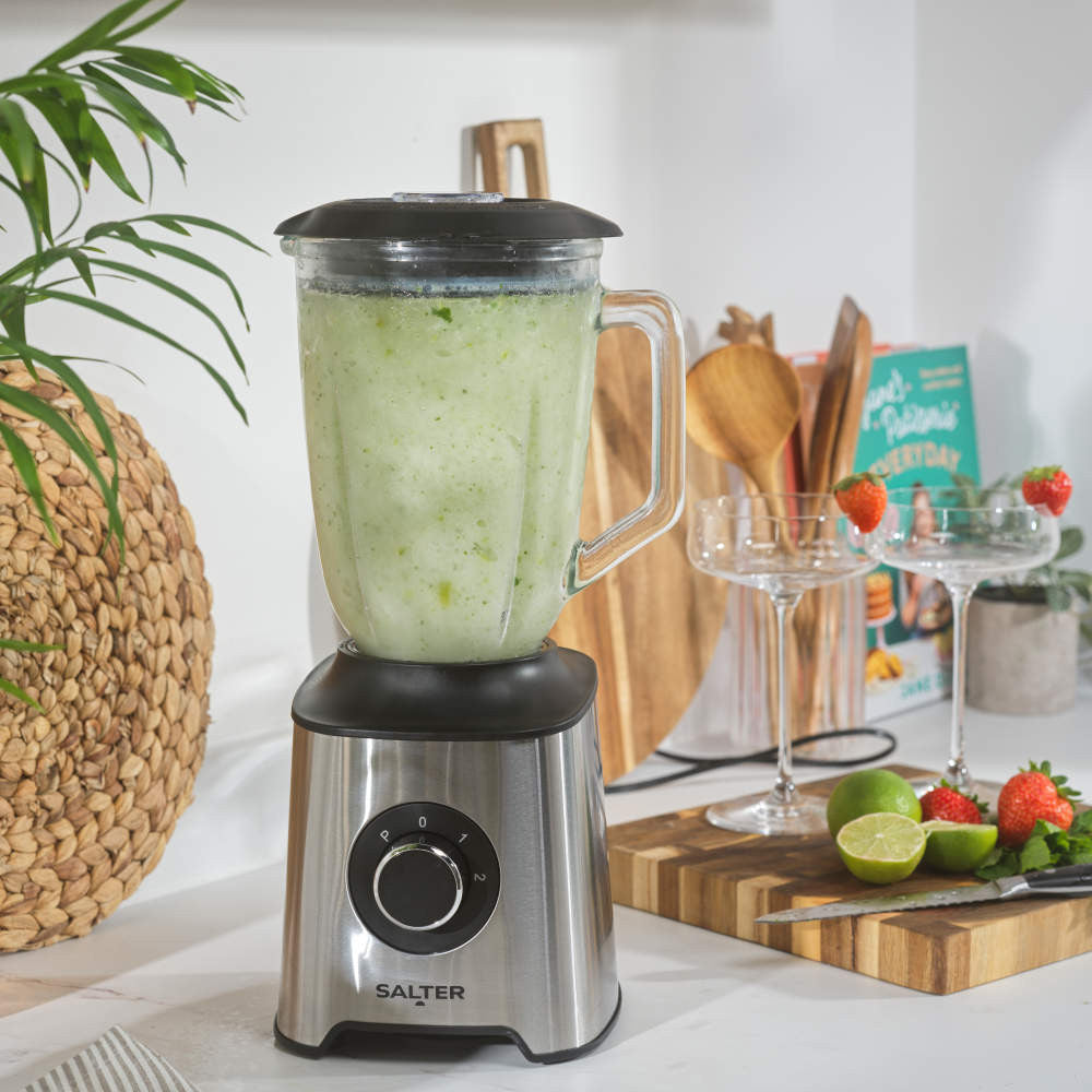 Salter Duoblend 1000 Blender | 1.5L Jug, 1000W Motor, 2-in-1 Design