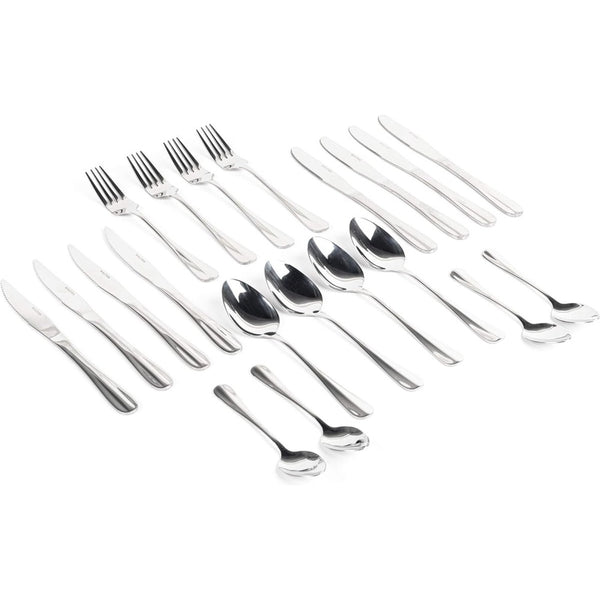 Salter Newbury 20Pc Cutlery Set | Stainless Steel Finish