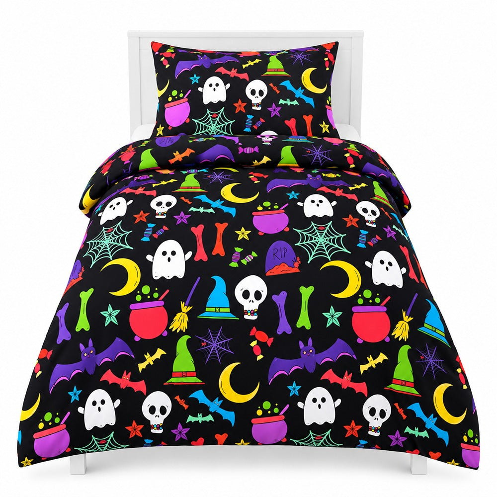 Ghouls & Ghosts Duvet Set | Fun Halloween Design