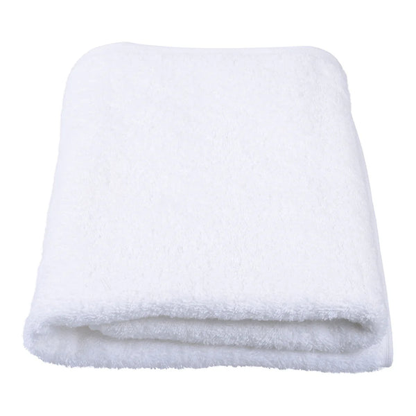 Sensations Plush Absorbent Hotel-Style White Bath Towel | 70 x 138cm