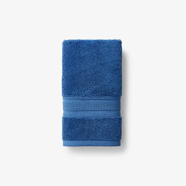 Sensations Blue Plush Bath Towel | 70 x 138cm, High Absorbency