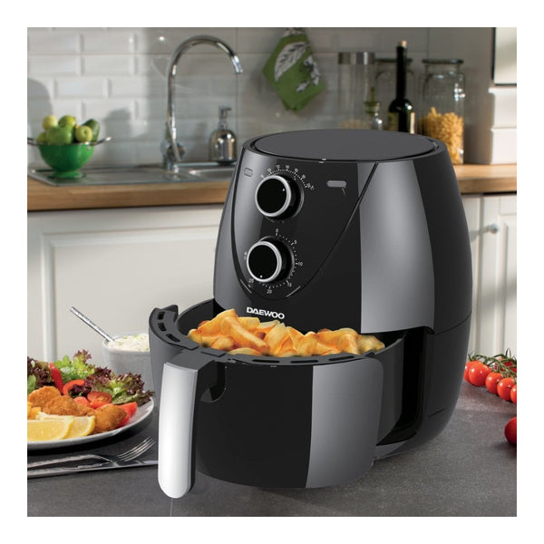 Daewoo 4L Air Fryer - Black - 4L