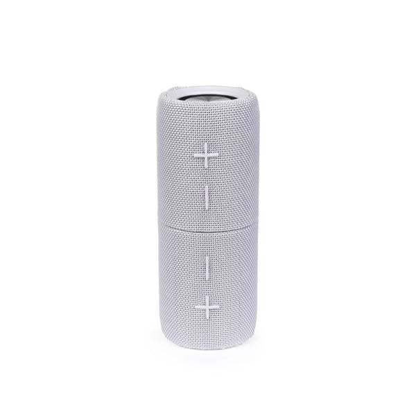 Intempo Aria Duo Grey Portable Speaker | Dual Passive Radiators