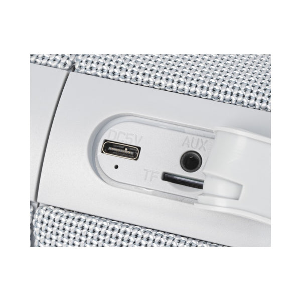 Intempo Aria Duo Grey Portable Speaker | Dual Passive Radiators