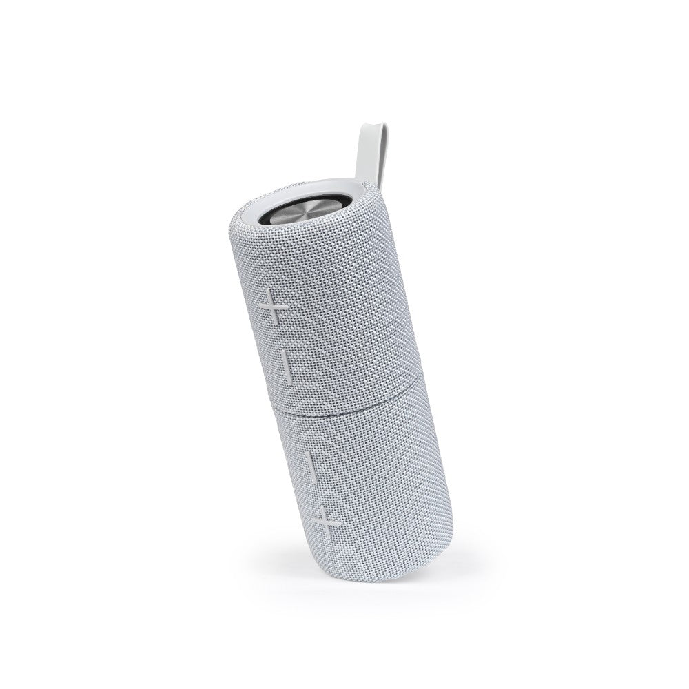 Intempo Aria Duo Grey Portable Speaker | Dual Passive Radiators