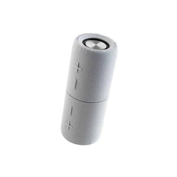 Intempo Aria Duo Grey Portable Speaker | Dual Passive Radiators